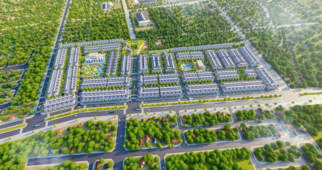 Phối cảnh dự án đất nền khu đô thị STC Long Thành Đồng Nai