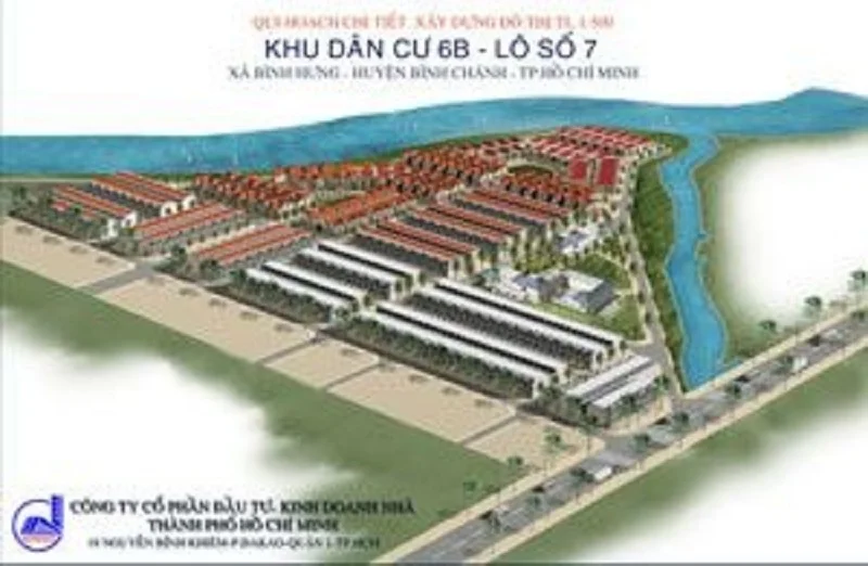 Khu dan cu 6B lo so 7 huyen Binh Chanh