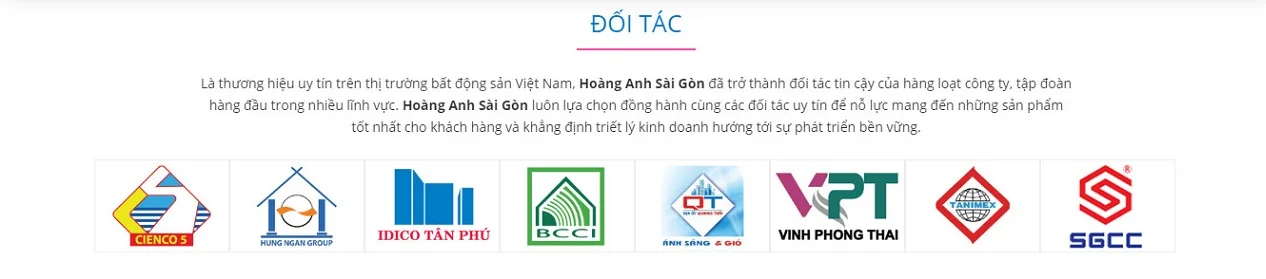 Doi tac vo Hoang Anh Sai Gon