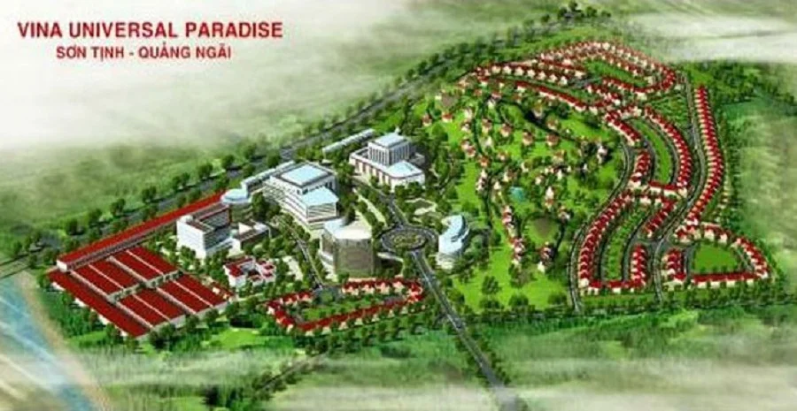 Du an khu thuong mai – Dich vu Vina Universal Paradise