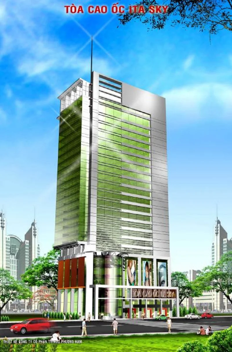 phoi canh Du an cao oc van phong ITA – Sky Ha Noi