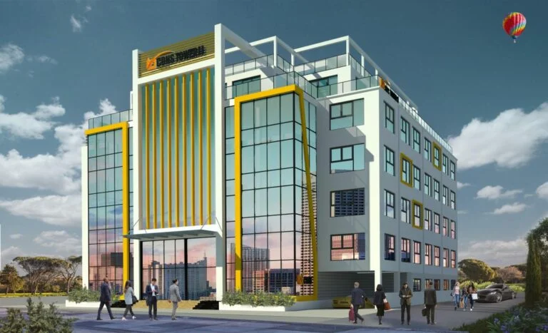 Phối cảnh tổng thể tòa nhà Bcons Tower II Bình Thạnh