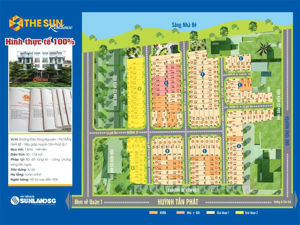 THANH NHỰT 3 mat bang du an the sun residence nha be