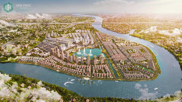 Tổng thể Khu Đô Thị Vạn Phúc City
