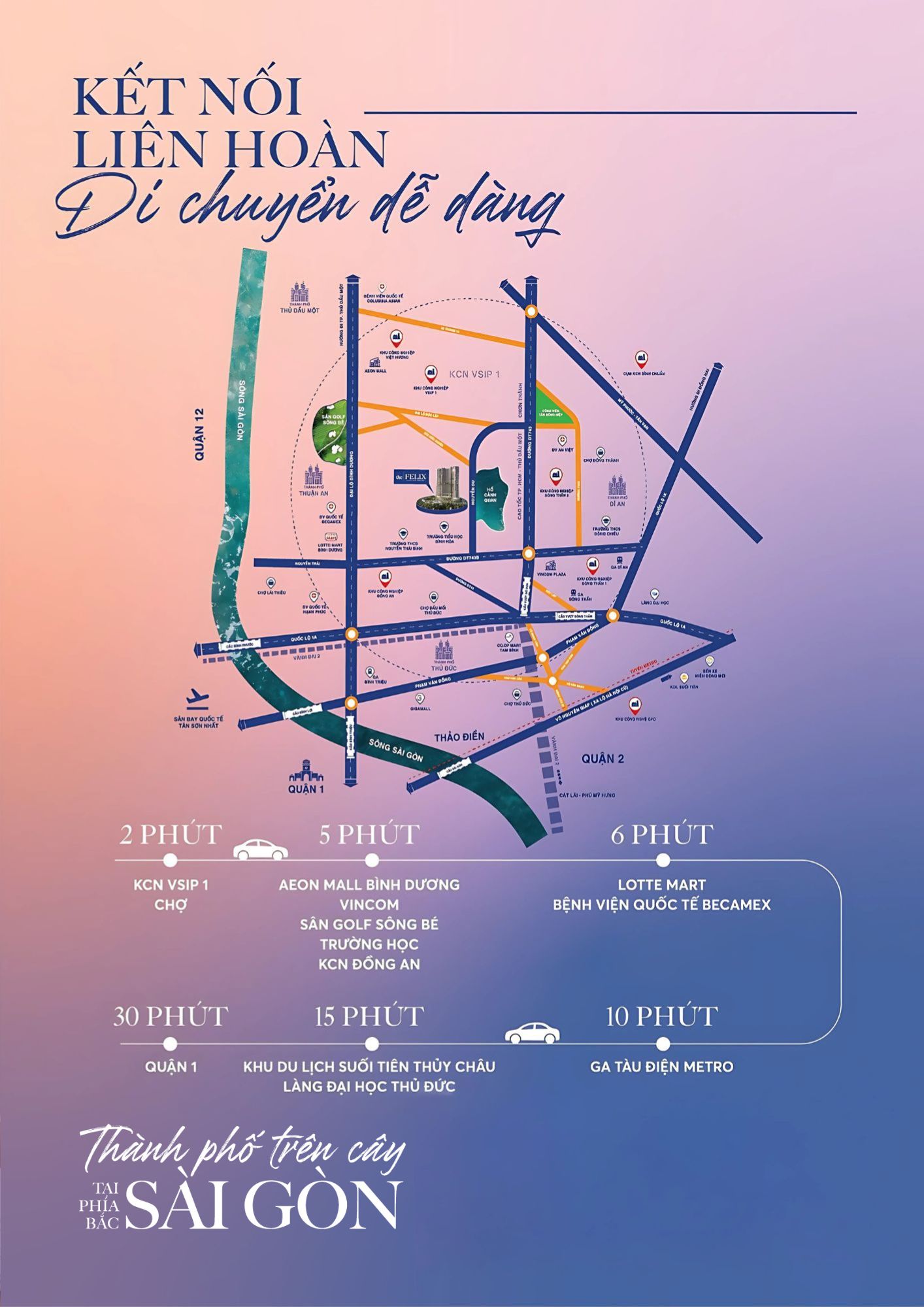 Vị trí dự án The Felix Vị trí dự án The Felix