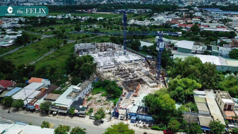 Tiến độ xây dựng The Felix ngày 09/06/2025