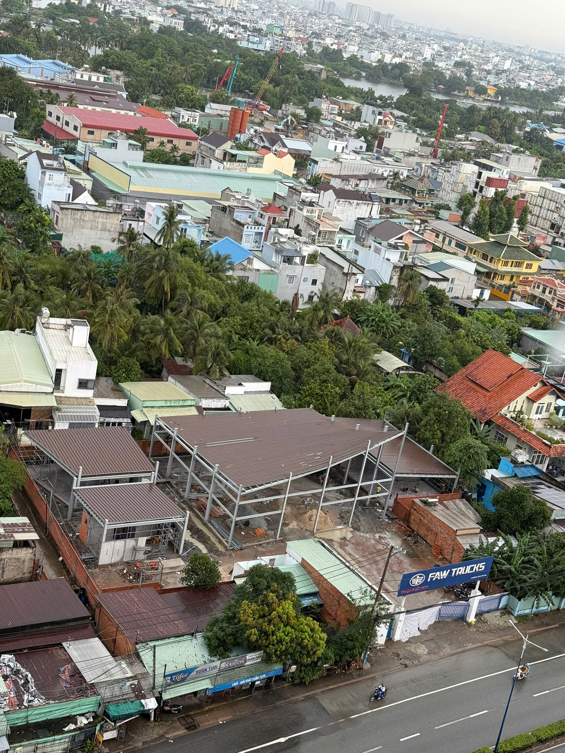 Tiến độ xây dựng nhà mẫu AT Saigon Riverside Tiến độ xây dựng nhà mẫu AT Saigon Riverside