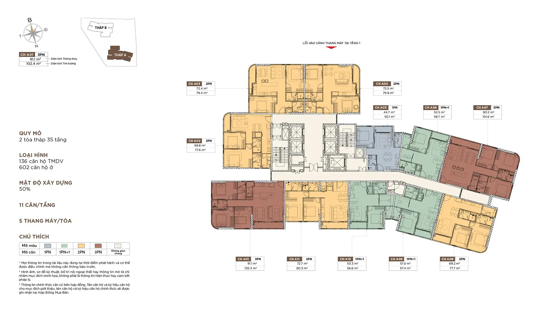 Mặt bằng tầng 16-33 tháp A - New Tech Complex Mặt bằng tầng 16-33 tháp A - New Tech Complex