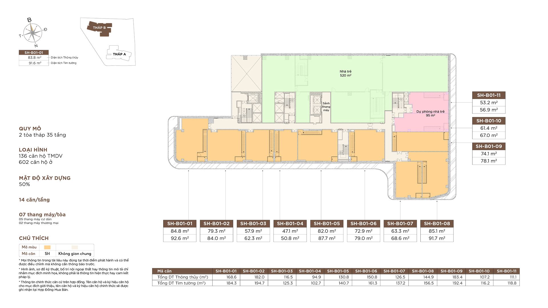 Mặt bằng tầng 2 tháp B - Newtech Complex Mặt bằng tầng 2 tháp B - Newtech Complex