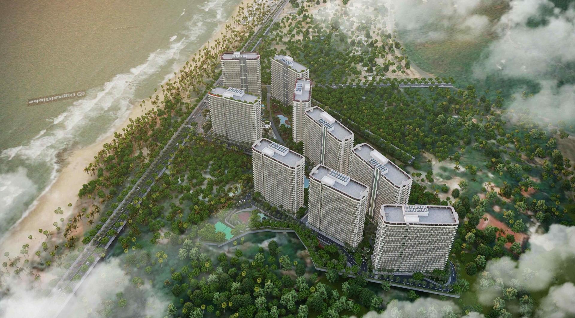 Phối cảnh Quậy Complex Phước Hải Quậy Complex