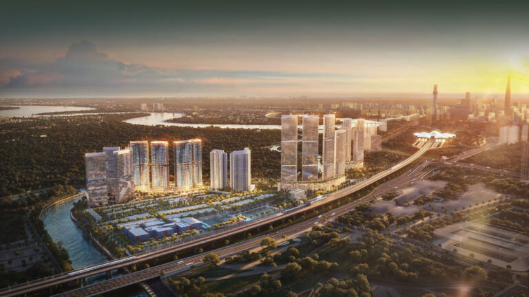Dự Án 5 Phối cảnh tổng thể dự án Palm River