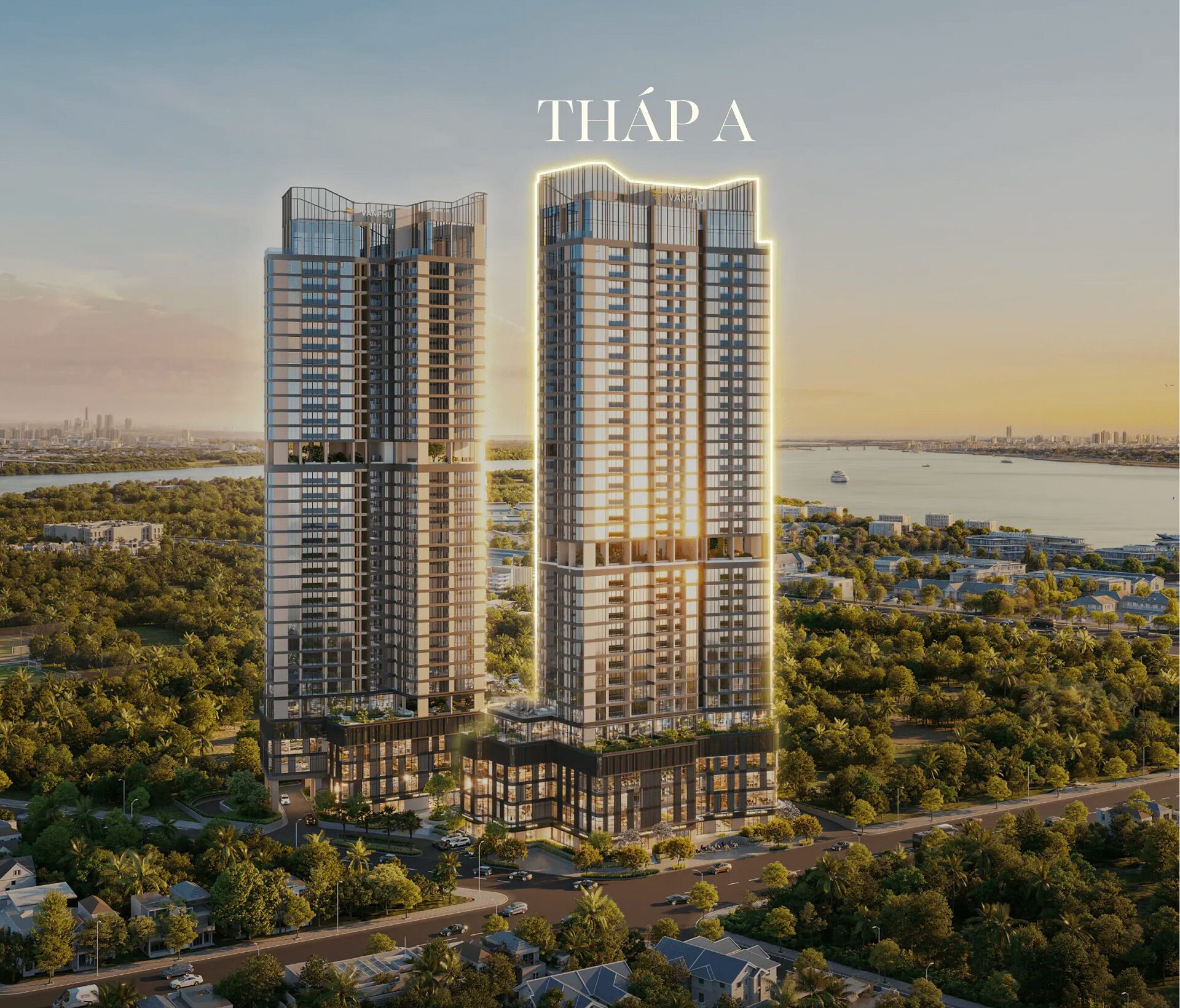 Tháp A căn hộ Vlasta Premier Vlasta Premier
