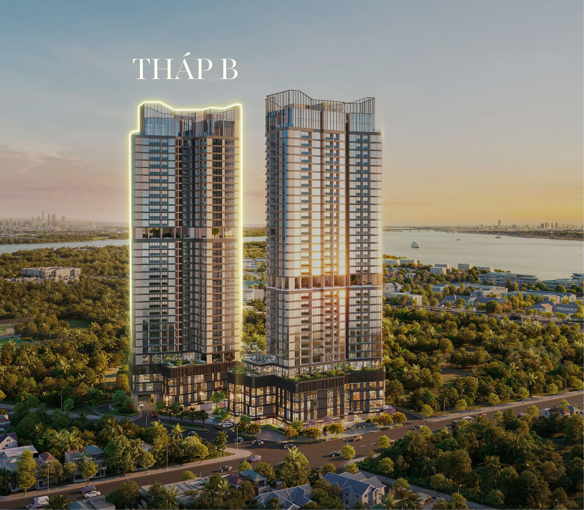 Tháp B căn hộ Vlasta Premier Vlasta Premier