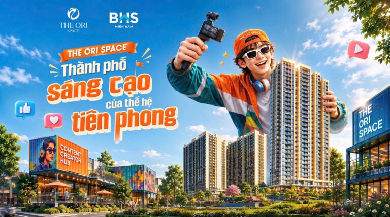 Tổng thể căn hộ The Ori Space