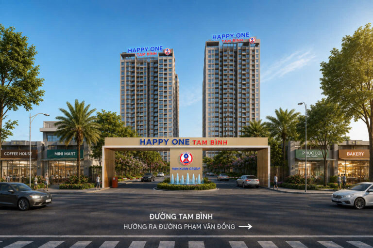 Dự Án 2 Happy One Tam Bình by Vạn Xuân Group